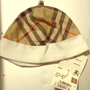 Newborn Burberry Hat